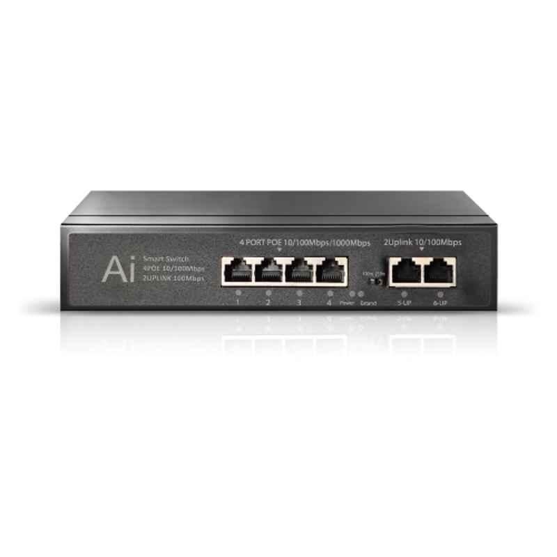 Beware 4 Port PoE Full Gigabit Switch | Compact Gigabit PoE Network Switch for CCTV Surveillance & IP Networking