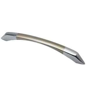 RAB Sobar 160mm Zinc TT Finish Wardrobe Pull Handle (Pack of 3)