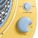 Havells 1300rpm Crescent Yellow Table Fan, FHPCRSTYEL10, Sweep: 250 mm