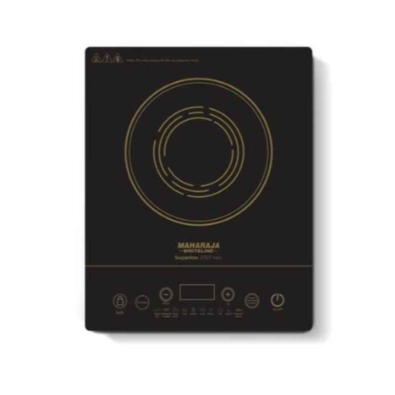 Maharaja Whiteline Superion 20 ST Neo 2000W Black Induction Stove IC 118