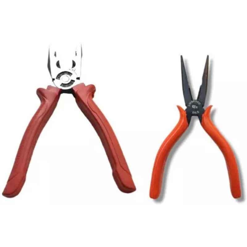 Sky Blue 2 Pcs 7.8 inch Groove Plier Combo, SBE_PLIER_COMBO_MOD_00983
