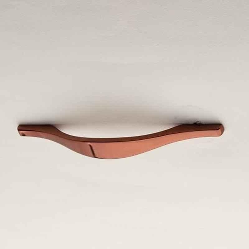 Plantex 96mm Zinc Rose Gold PVD Finish Pull Cabinet Handle for Home & Office, APS-PH-102-RG-96MM-PK3 (Pack of 3)