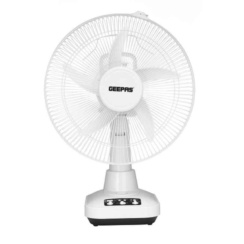 Geepas 12 inch 4500mAh� Rechargeable Oscillating Fan, GF21118