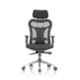 Master Labs Black Plastic Net Adjustable 360 Degree Multi-Locking Mechanism Revolving Chair, MLF-093