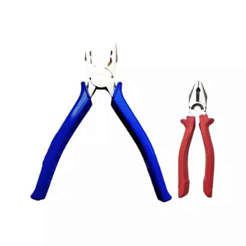 Sky Blue 2 Pcs 7.8 inch Lineman Plier Combo, SBE_PLIER_COMBOS_COMBO_037