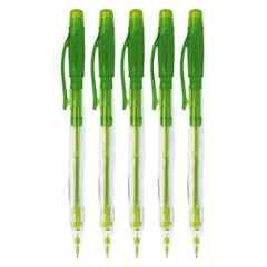 PENAC M002 0.5mm Lime Green Mechanical Pencil, SA1303-31PO5 (Pack of 5)
