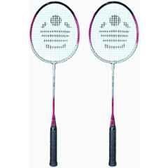 Cosco 181g CB-85 Purple & Silver Strung Badminton Racquet (Pack of 2)