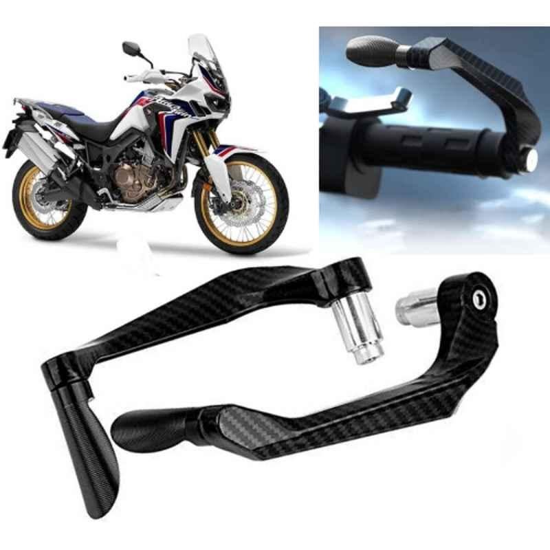 Auto Pearl 2 Pcs Aluminium Carbon Black Brake Clutch Lever Set for Honda CRF1000 L Africa Twin BS6