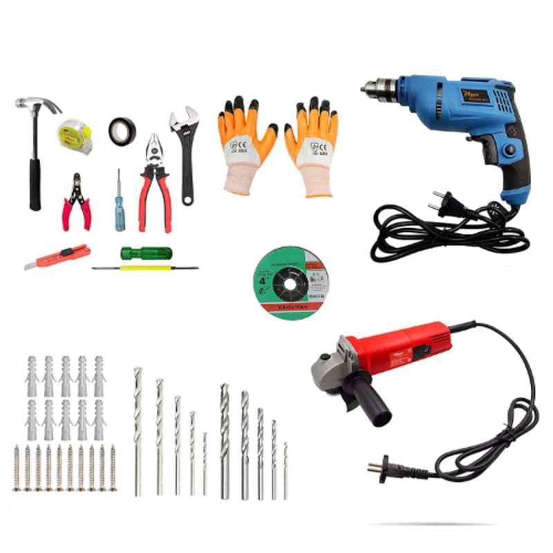 Hillgrove HGCM235M1 16 Pcs Power Tools Kit HGCM496