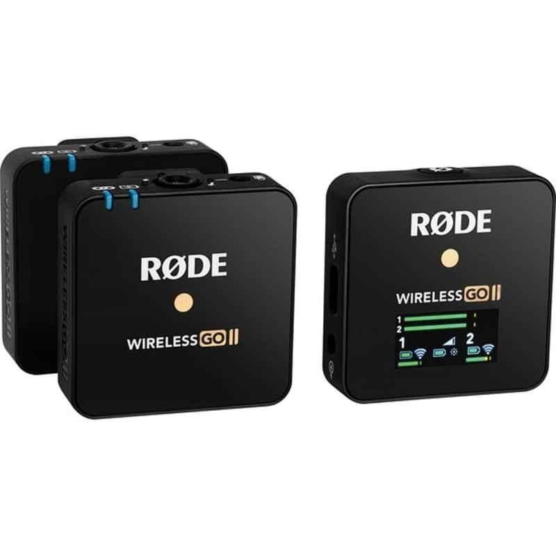 Rode Wireless GO II 2-Person 2.4 GHz Compact Digital Microphone System/Recorder
