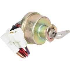 Uno Minda Ignition Starter Switch with Wire, 2 Coupler & 2 Keys for Mahindra Tractor, IGN-7602A