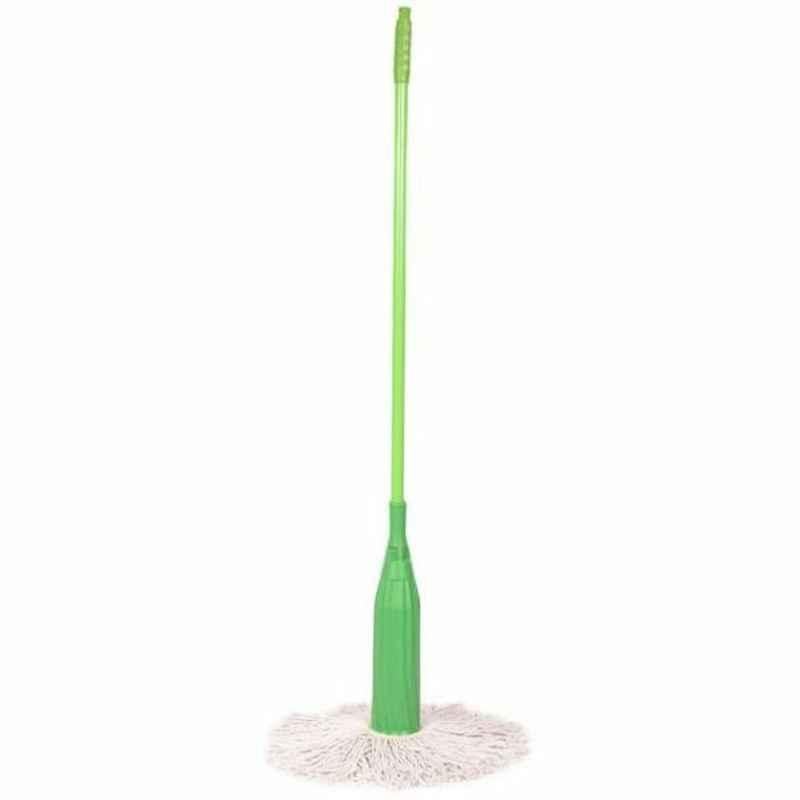 Moonlight Cotton Mop With Handle And Cover, 16046, Green