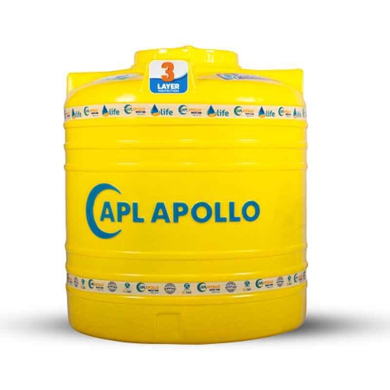 APL Apollo 500L 3 Layer Yellow Water Storage Tank, APLWT-0001