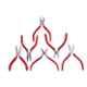 Visko 257 6 Pieces 4.5 Inch Miniature Plier Set