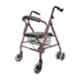 Easycare 75kg 27.5 to 32 inch Black Folding Rollator, EC9141L