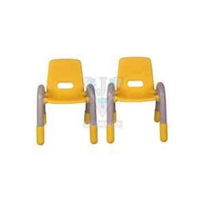 VJ Interior 11.5 inch Yellow Volver Engineering Plastic Kids Chair, VJ-239