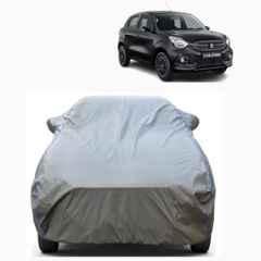 Aarex Auto Polyester Grey 100% Waterproof Car Body Cover with Mirror Pocket, Buckle Straps, All Weather, UV & Heat Resistant for Maruti Suzuki Celerio, SW-6-Grey