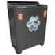 Khaitan Orfin KOSWM1020FTG 10.2kg Greyish Black Glass Top Load Semi Automatic Washing Machine