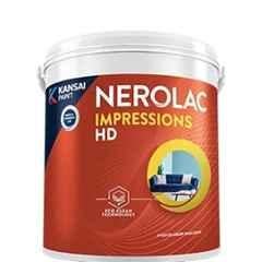 Nerolac Impression HD 4 Litre White 24 Carat Premium Wall Paint
