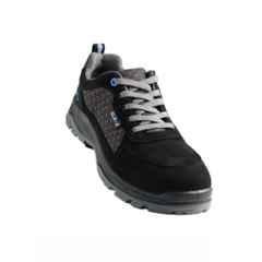 Hillson CLAWZ CL-07 Leather & Microfiber PU Sole Steel Toe Black Safety Shoes, Size: 10
