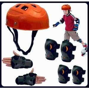 RB International Orange Latest Design New Multipurpose Cycling Skating Kit-283 Skating Kit