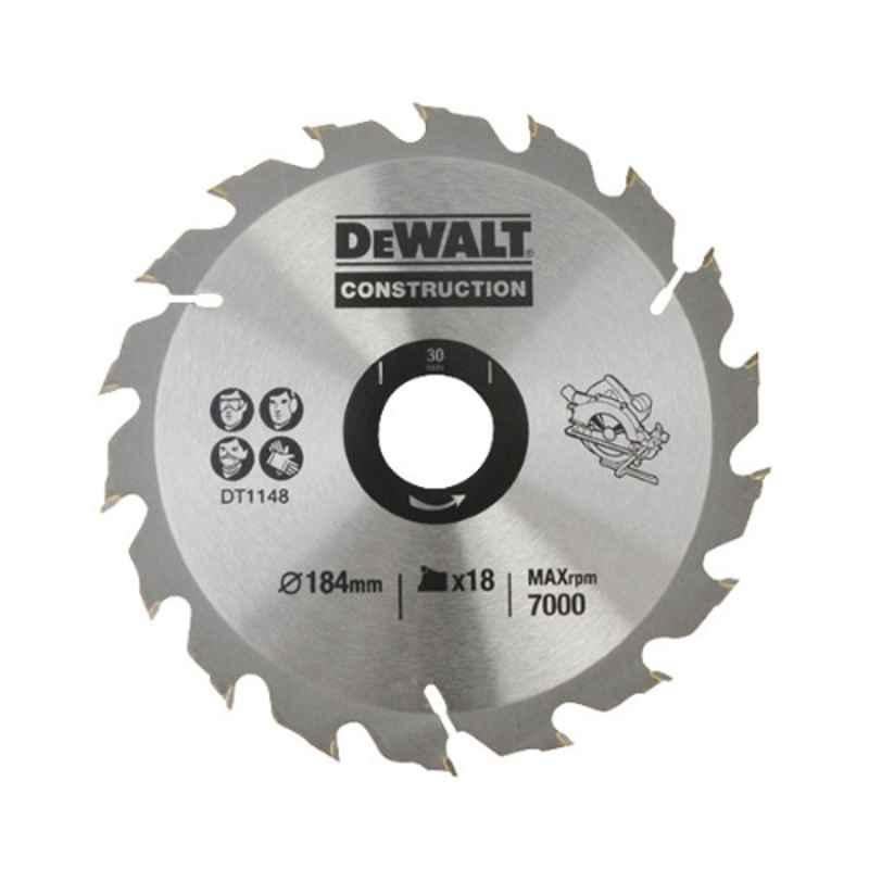 Dewalt Series-30 184x30mm 18 Teeth Circular Saw Blade, DT1148-QZ