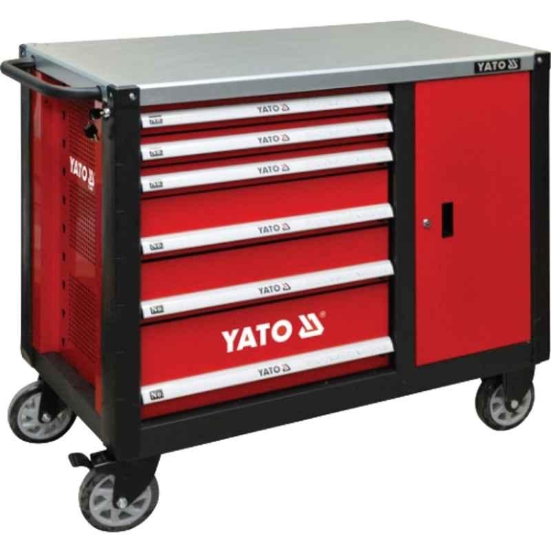 Yato 1130x570x1000mm 6 Drawers Mobile Workbench, YT-09002