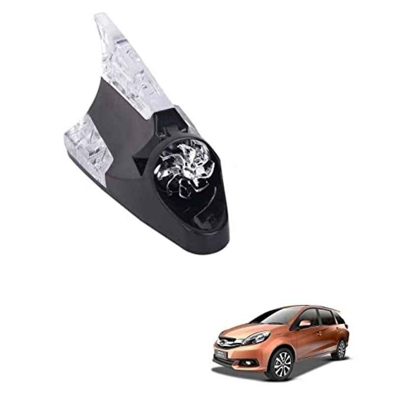 Kozdiko Black Auto Wind Power LED Light Shark Fin Car Antenna for Honda Mobilio
