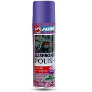 Abro DP-629-LI 220ml Car Dashboard Leather Polish Spray with Lilac Fragrance