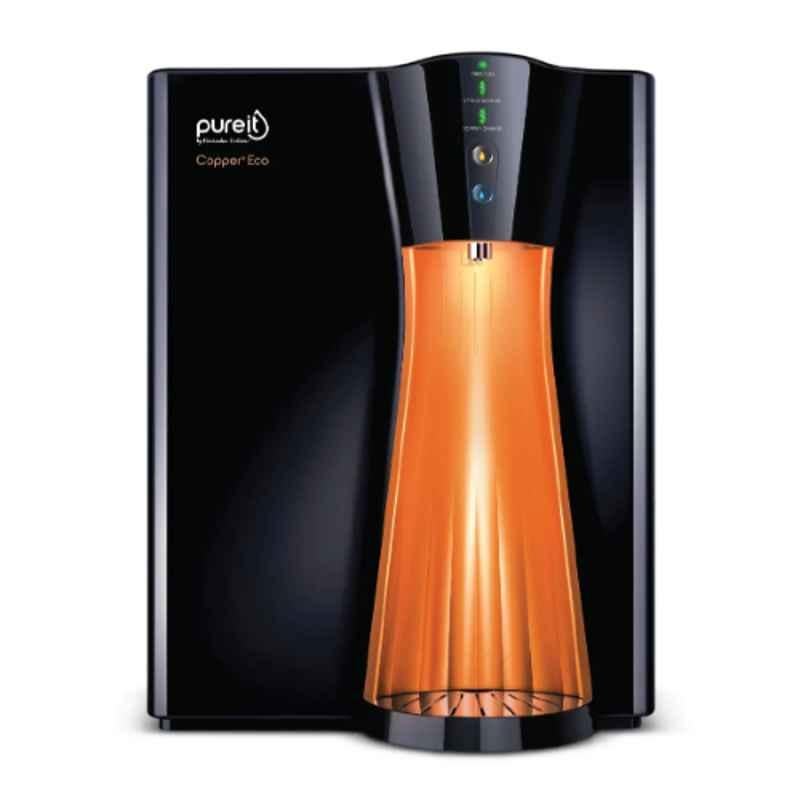 HUL Pureit Copper+ ECO 8L 60W Mineral RO+UV+MF Water Purifier, WUCU2R1
