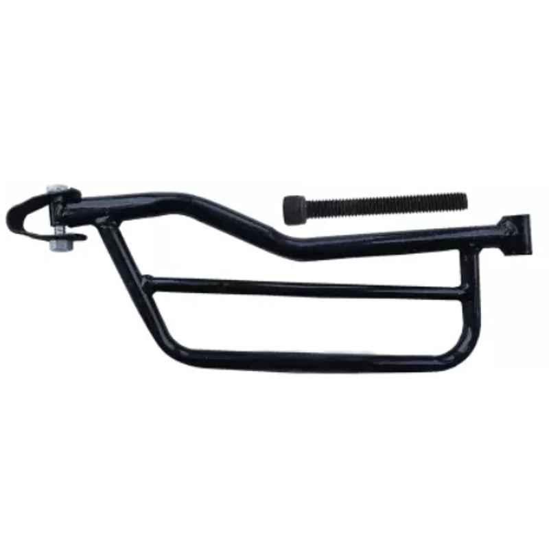 Znee Smart Carbon Steel Black Footrest for Bajaj Pulsar