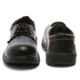 Agarson Captain Steel Toe Black with Orange Lining Work Safety Shoes, Size: 10