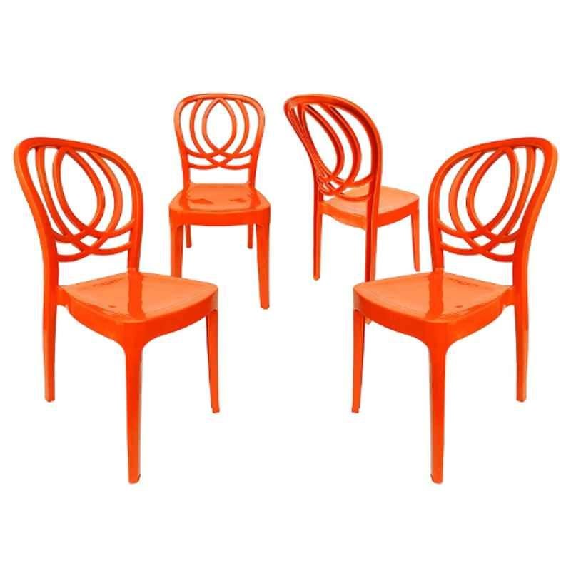 Orange dining chairs hot sale