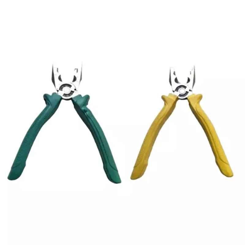 Sky Blue 2 Pcs 7.8 inch Lineman Plier Combo, SBE_PLIER_COMBO_MOD_01174