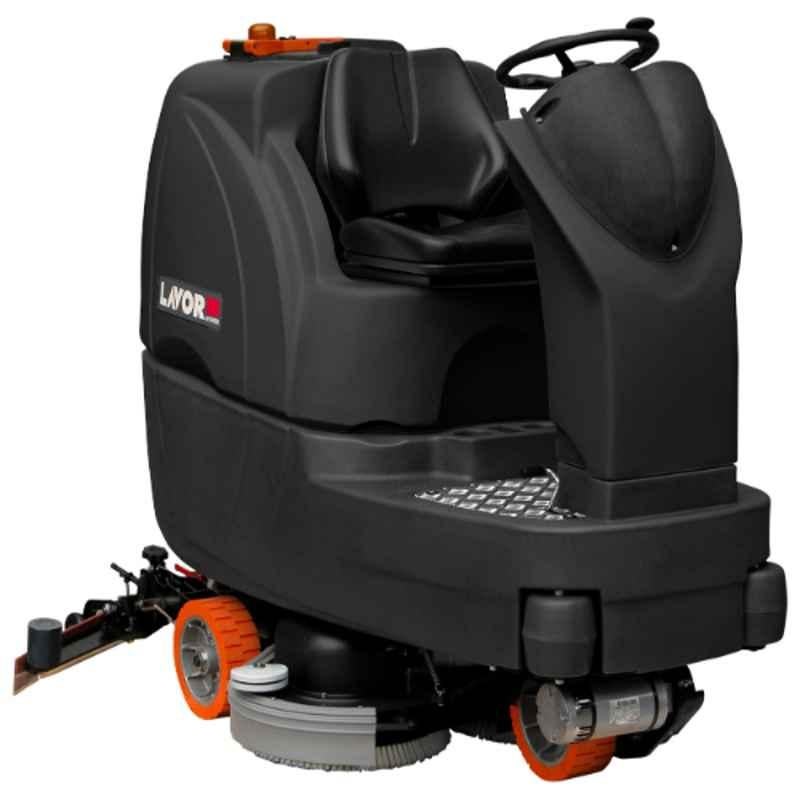 Adiatek 350W 24V 106L 160rpm Stand On Scrubber Dryer, Quartz 66