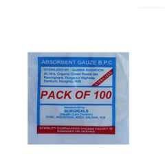 Agarwals 90cm Absorbent B.P.C. Sterile Gauze Swabs, AG-BPC-01 (Pack of 100)