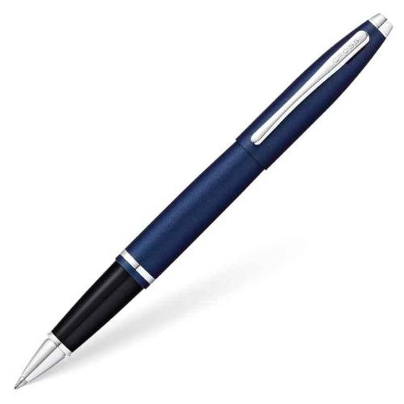 Cross Blue Ink Calais Matte Metallic Roller Ball Pen