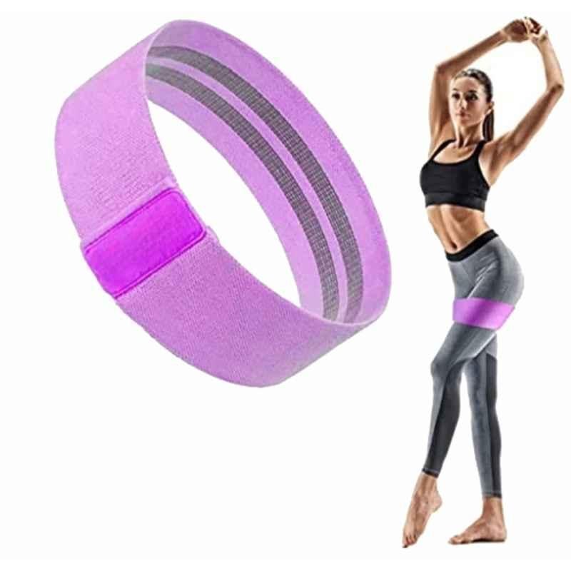 Shopeleven Elastic Purple Resistant Band for Legs & Butt Workout
