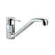 Jaquar Fusion Stainless Steel 450mm Single Lever Sink Mixer with Swinging Spout, FUS-SSF-29173B