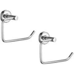 IRIS ACC-1365-S2 Stainless Steel Chrome Finish Silver Towel Holder