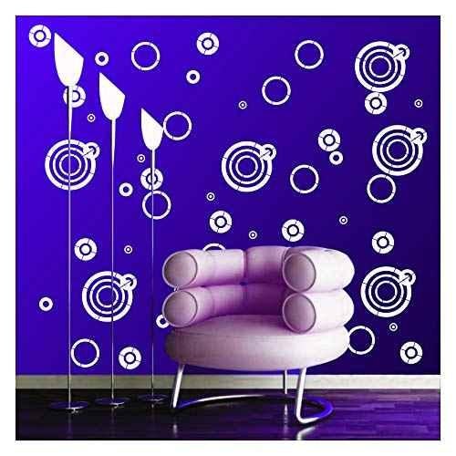 Buy Kayra Decor 24x40 inch PVC Circle Wall Design Stencil, KDS36128 Online  At Best Price On Moglix