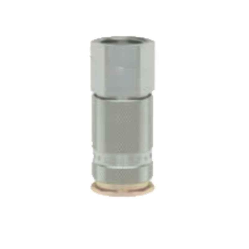 Ludecke ESACG12I G 1/2 Single Shut-off Parallel Female Thread Quick Connect Coupling