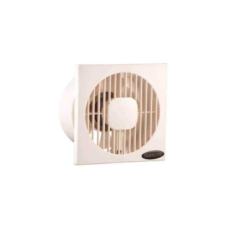 Black Cat 2000rpm Ivory Exhaust Fans, Micro-006(Glass), Sweep: 150 mm (Pack of 2)