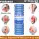 Strauss 45cm EVA Foam Blue Deep Tissue Massage Foam Roller, ST-2225