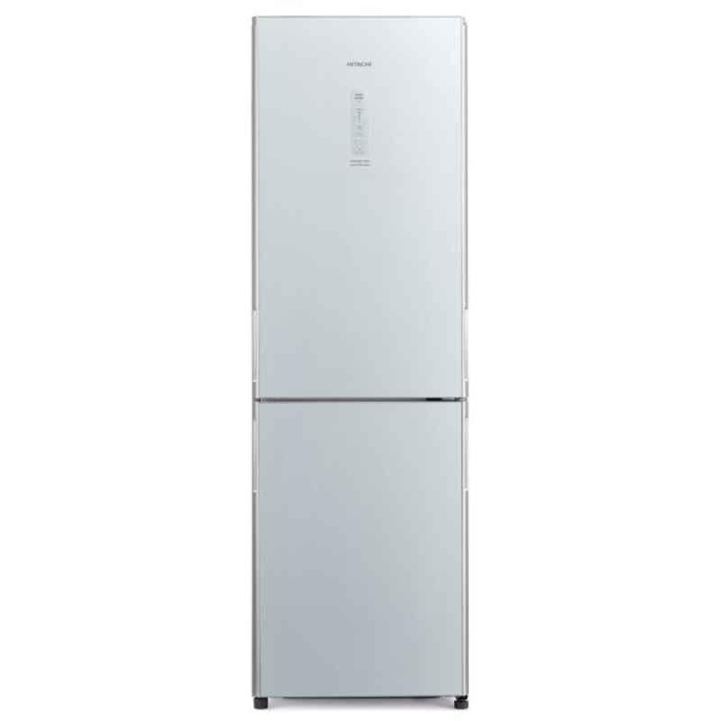 Hitachi RBG410PUK6X 366L Beige 4 Star Bottom Freezer Refrigerator, RBG410PUK6XGBE