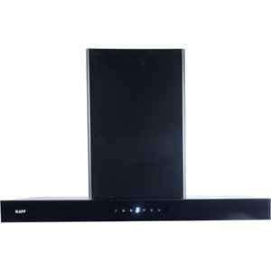 Kaff Monte DHC 90 1300 CMH 90cm Wall Mounting Auto Clean T Shape Chimney