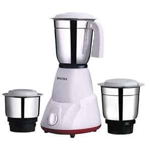 Baltra BMG-122 550W Plastic White Mixer Grinder with 3 Jar