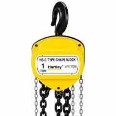Hartley 1 Ton 6m Alloy Steel Single Fall Manual Chain Hoist Pulley