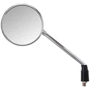 Uno Minda Left Side Shatterproof Glass Rear View Mirror for Royal Enfield Classic, RV-6002L