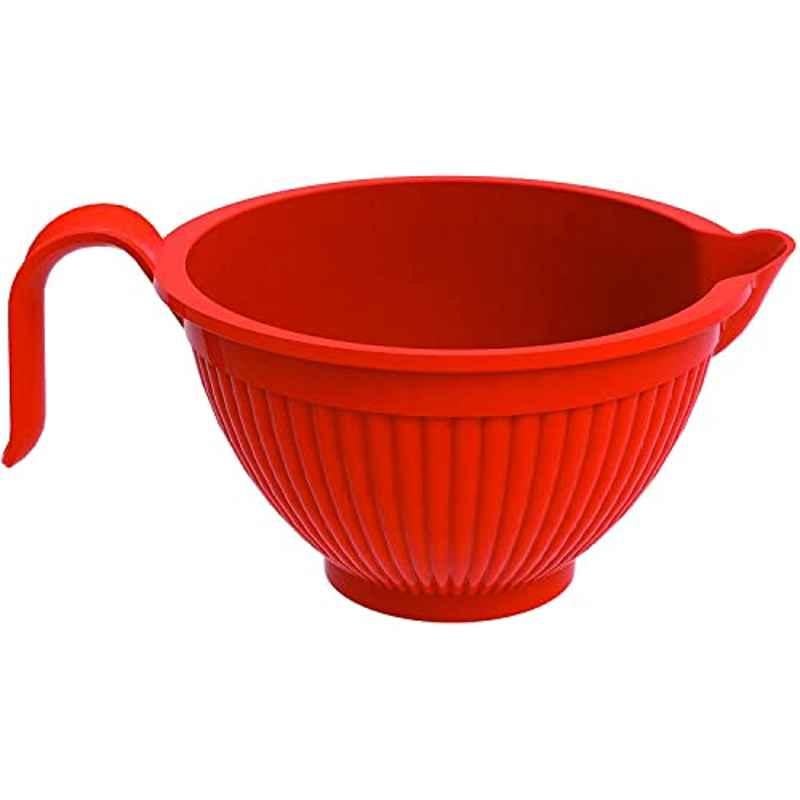 Nordic 10 Cups Plastic Red Bowls, 68900